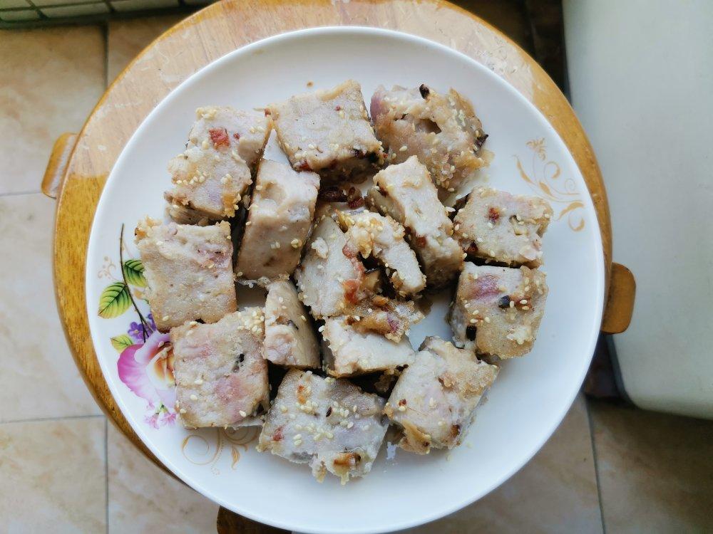 简单易做好吃又营养的腊味芋头糕广式芋头糕香煎芋头糕新手零失败系列