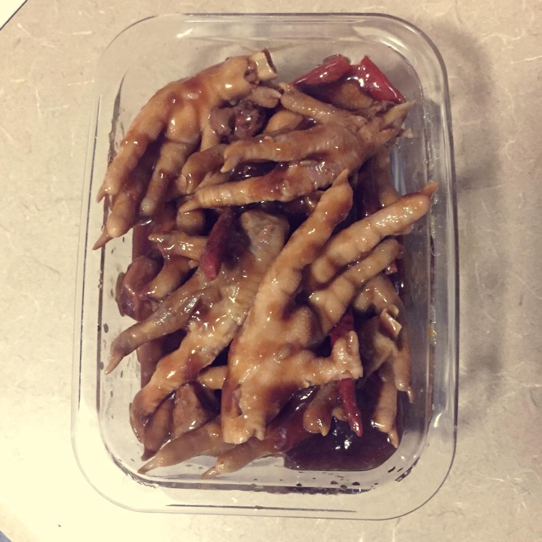 秘制红烧鸡爪
