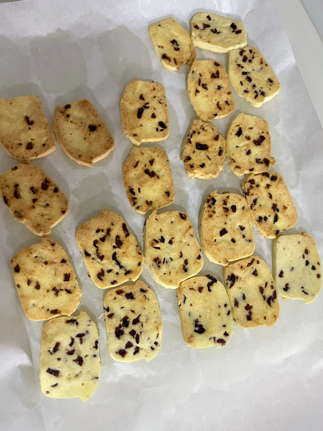 蔓越莓曲奇饼干 最最最简单的黄油饼干