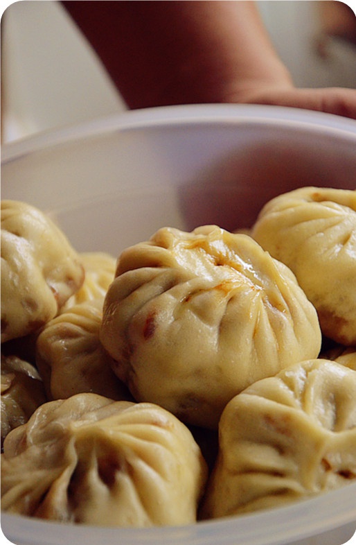 豆角包子