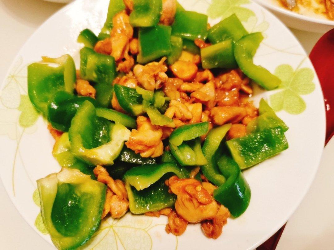 青椒炒鸡腿肉（大厨级别）