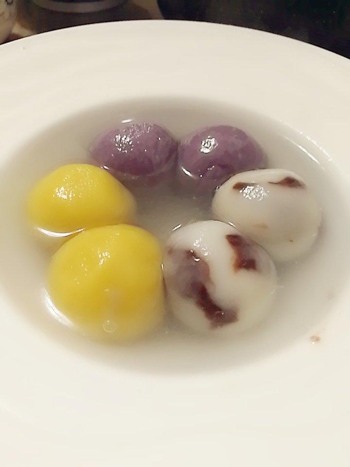 大理石汤圆，不一样的圆子