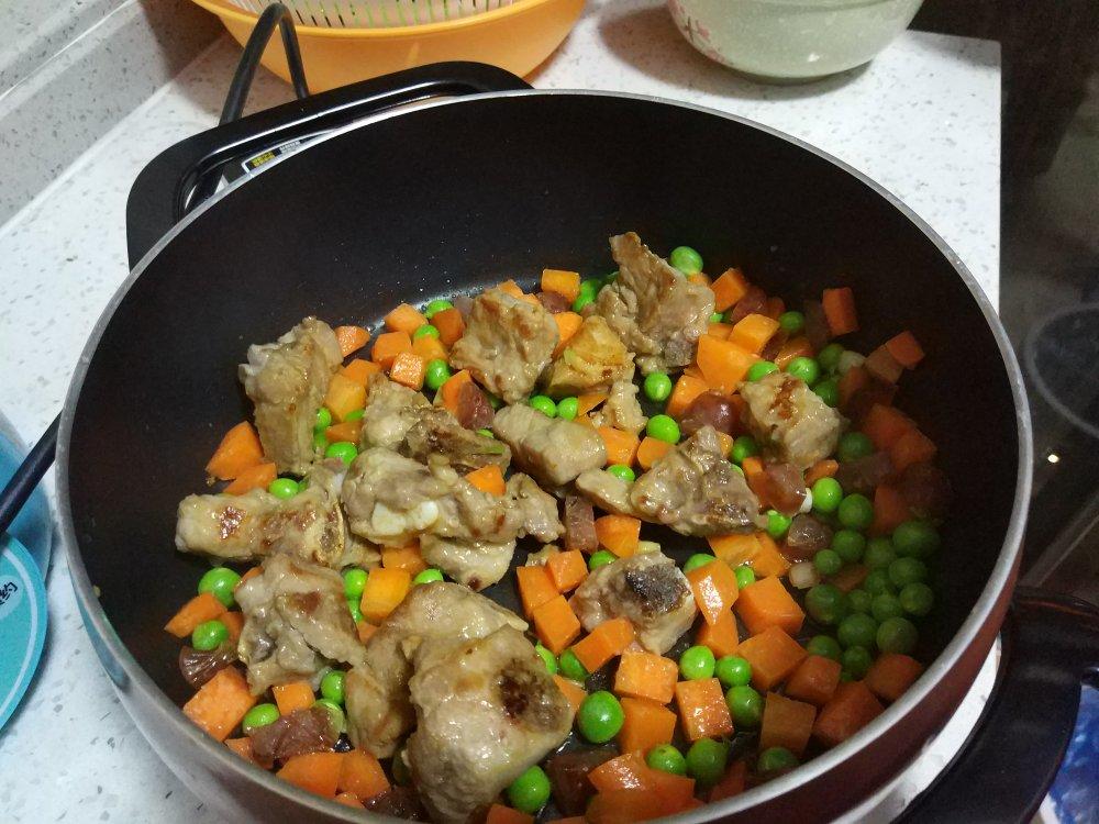 简易版腊味饭