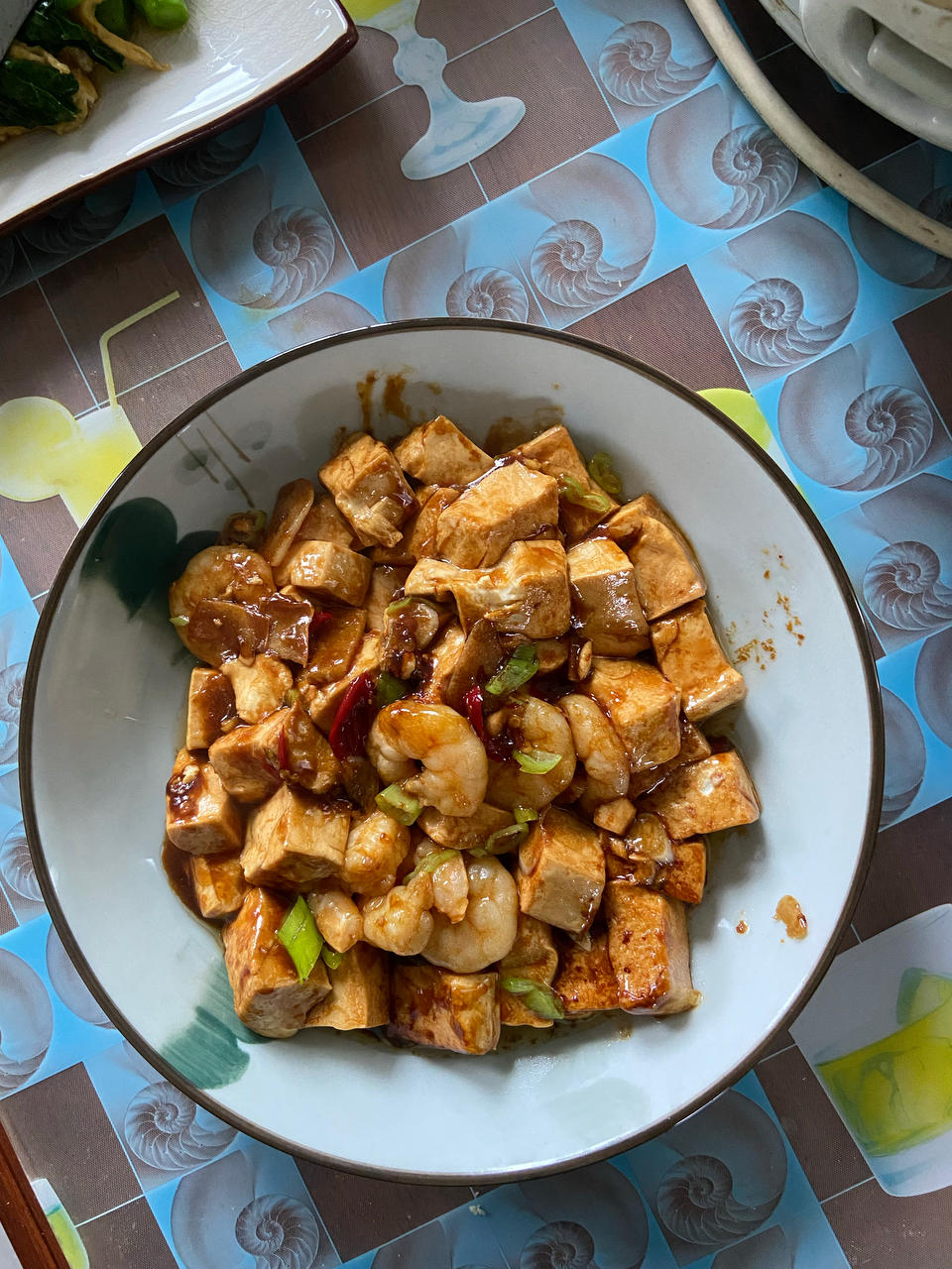 虾仁豆腐