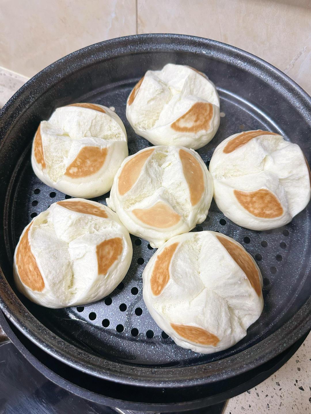 开花馒头（6个）