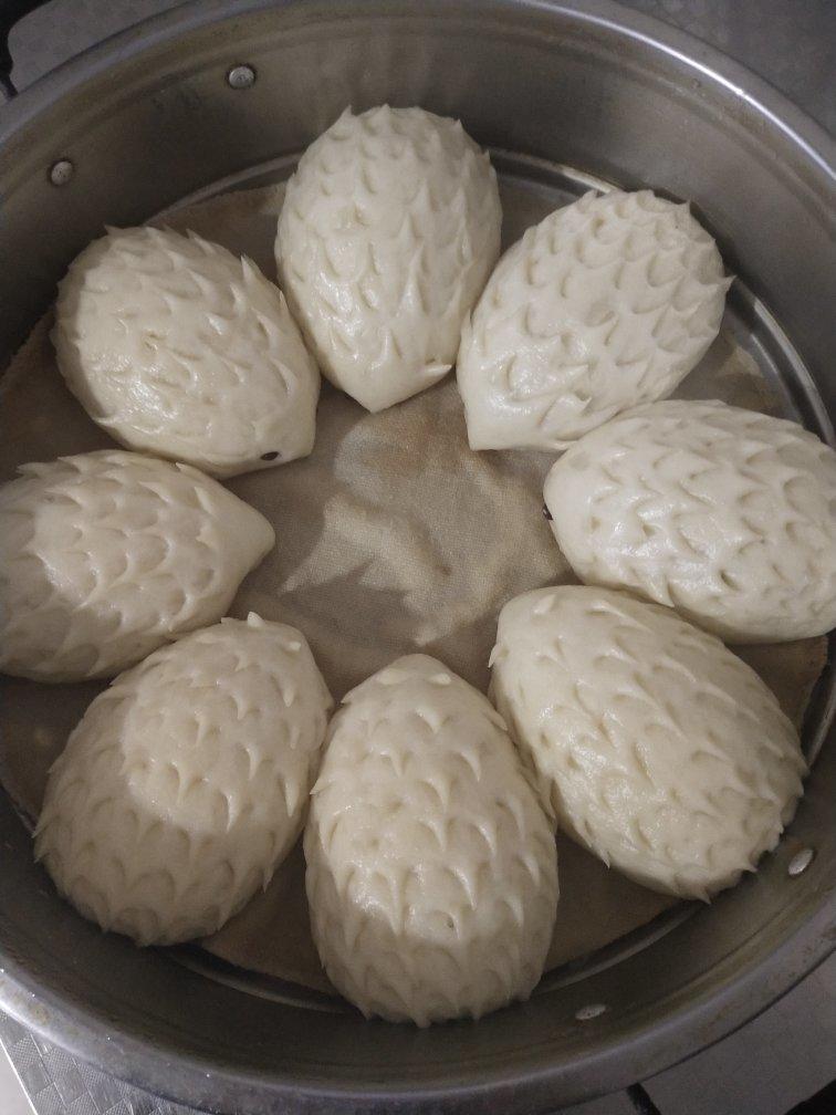 小刺猬豆沙包
