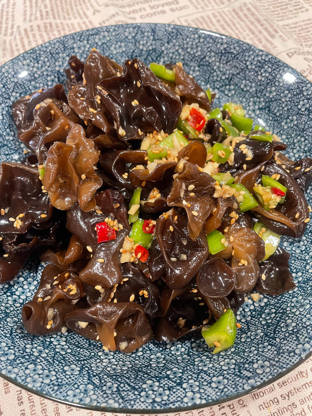 爽口凉拌木耳