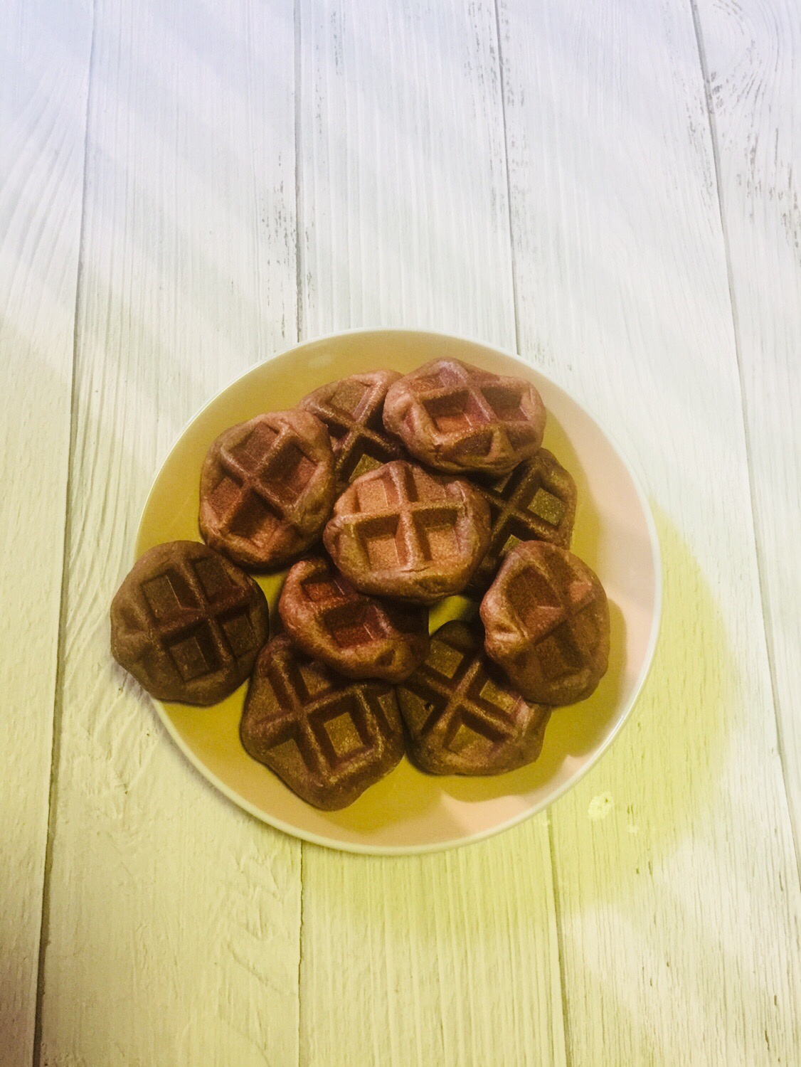 巧克力华夫饼-酵母版的做法 步骤8