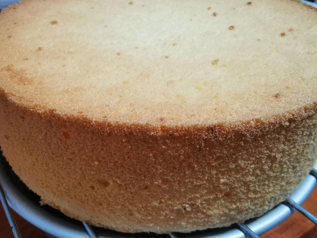 超柔软6寸戚风蛋糕(附8寸配方)零失败 超详细‼️含操作视频