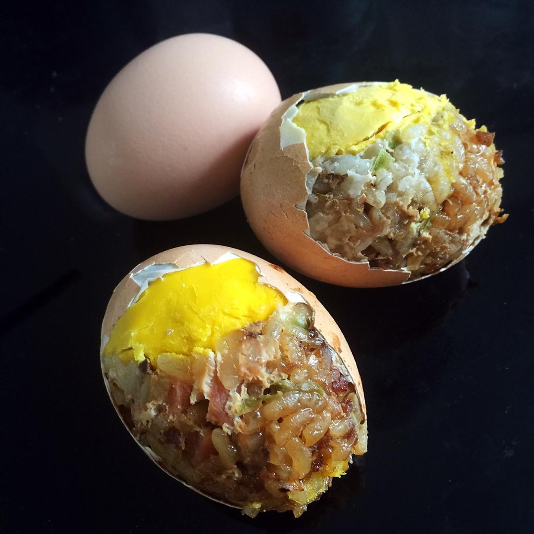 唐豆包妈妈做的糯米鸡蛋