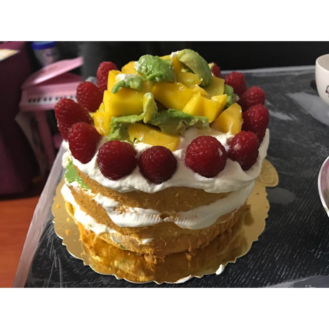 缤纷裸蛋糕