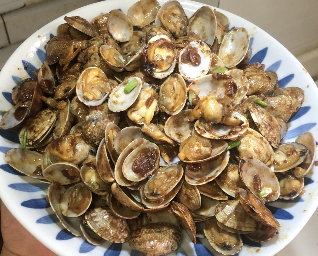酱香炒花甲🐚蛤蜊🐚