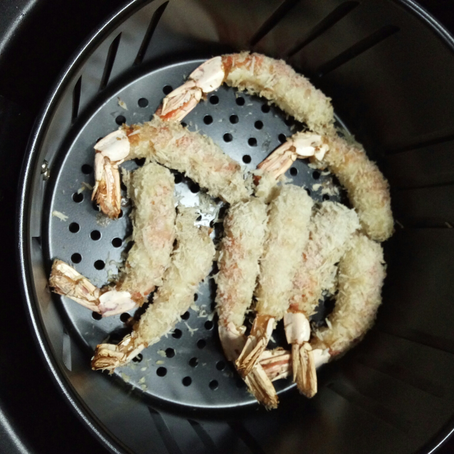 阿根廷红虾(空气炸锅版)的做法 步骤5