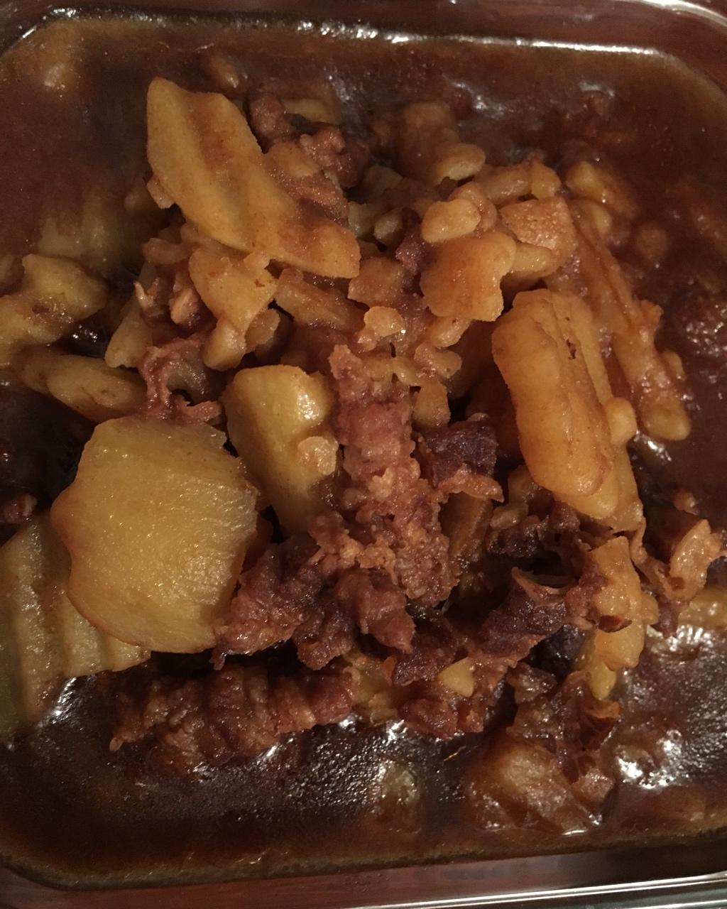 土豆炖牛肉