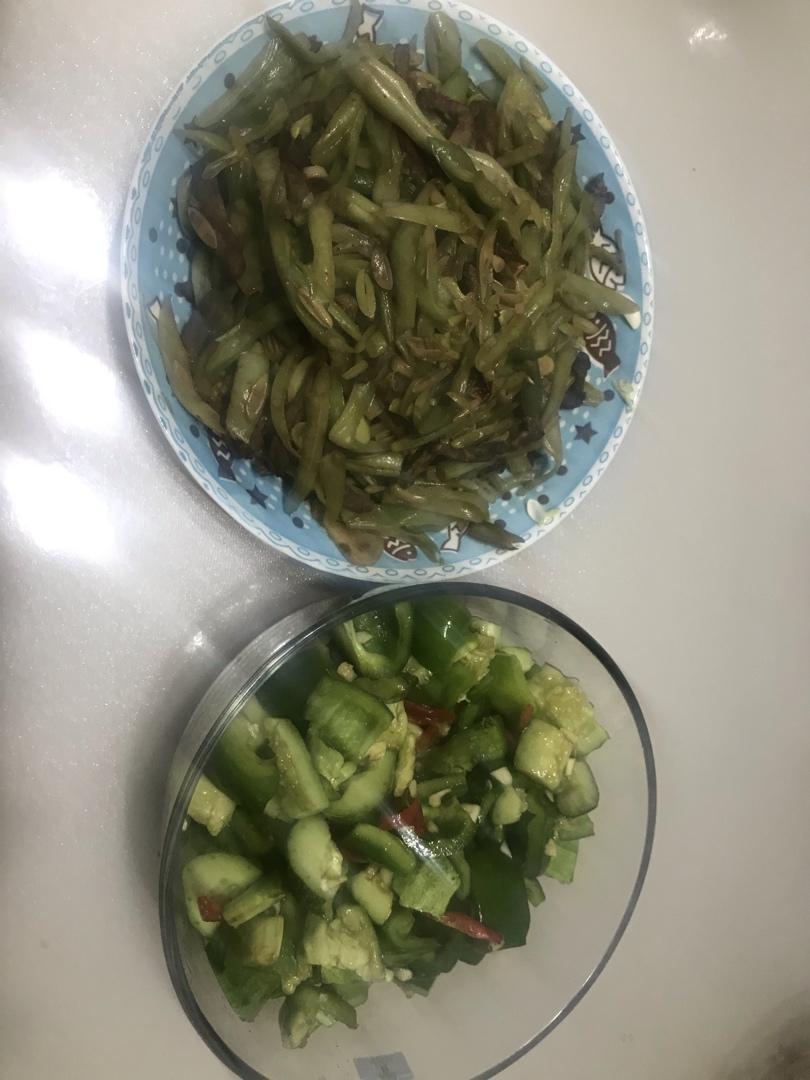 豆角丝炒肉