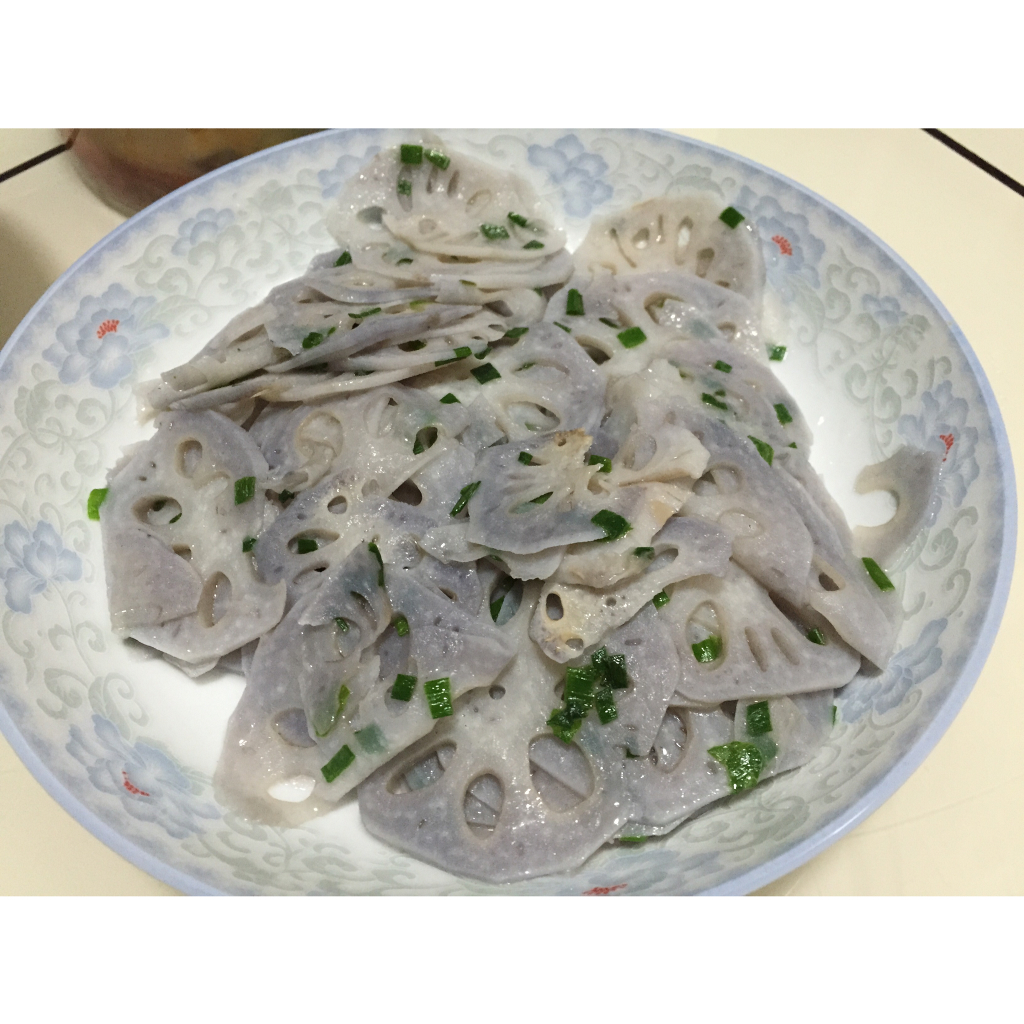 清炒藕片