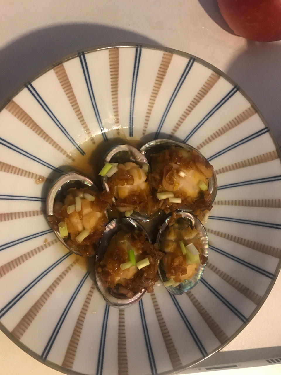 清蒸鲍鱼