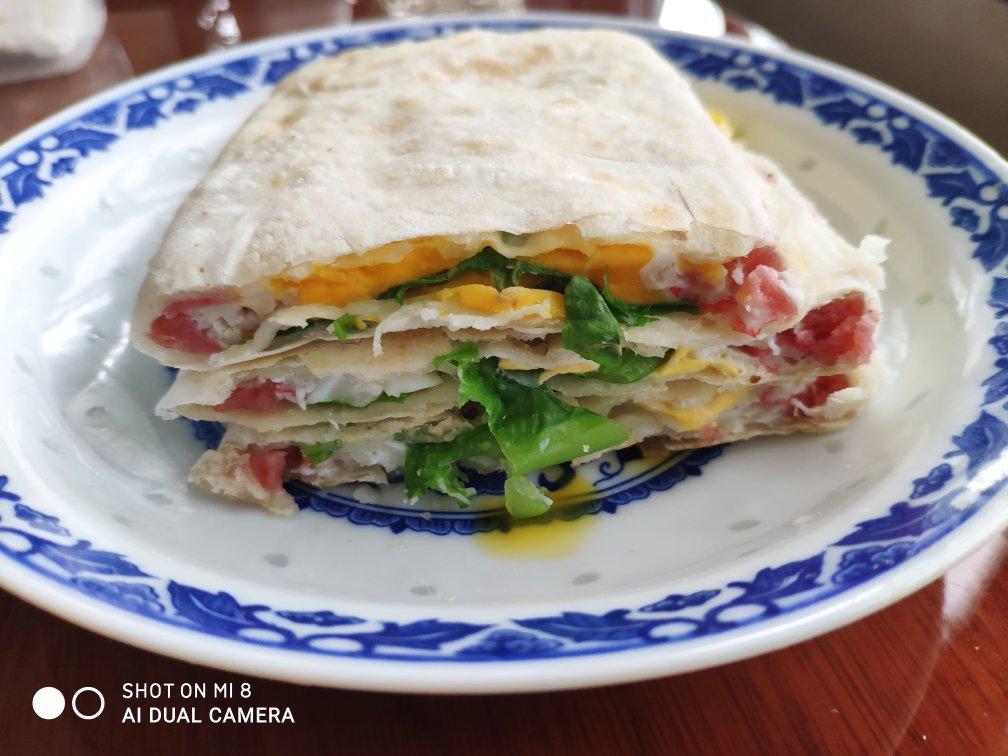 手抓饼创意吃法