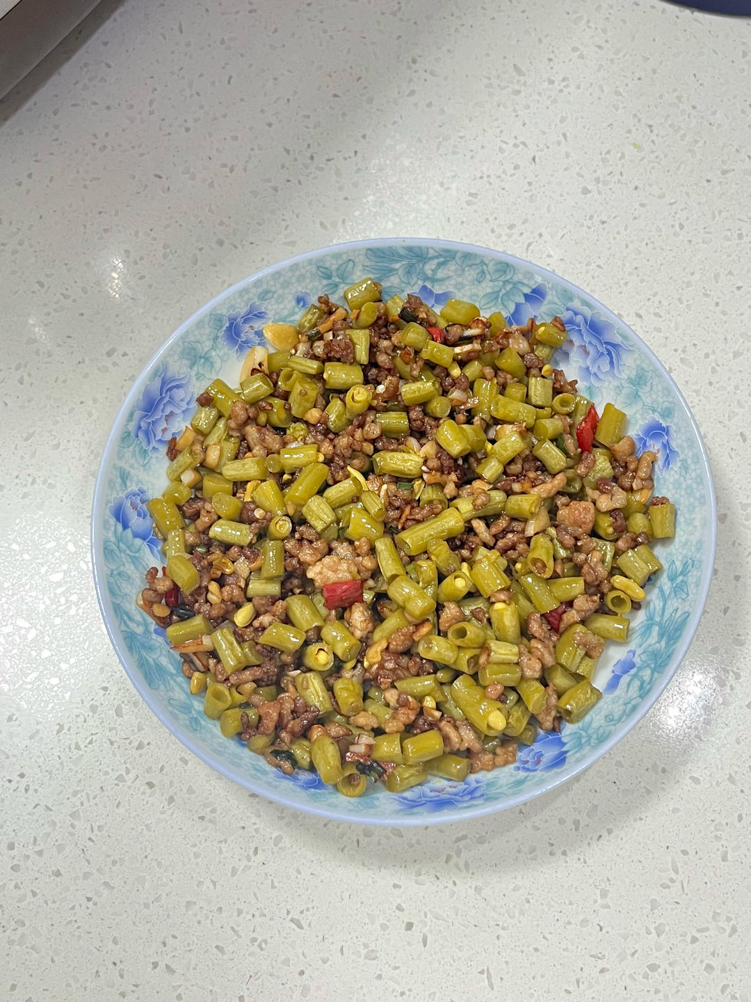 肉末酸豆角