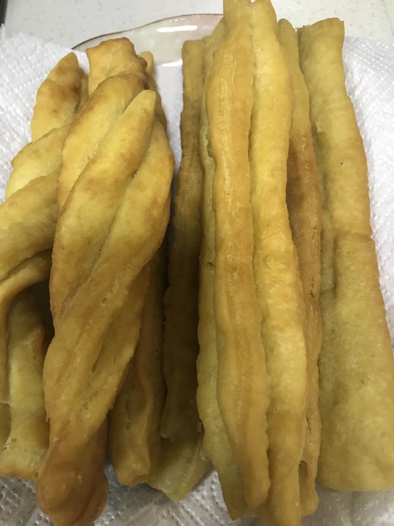 自制油条