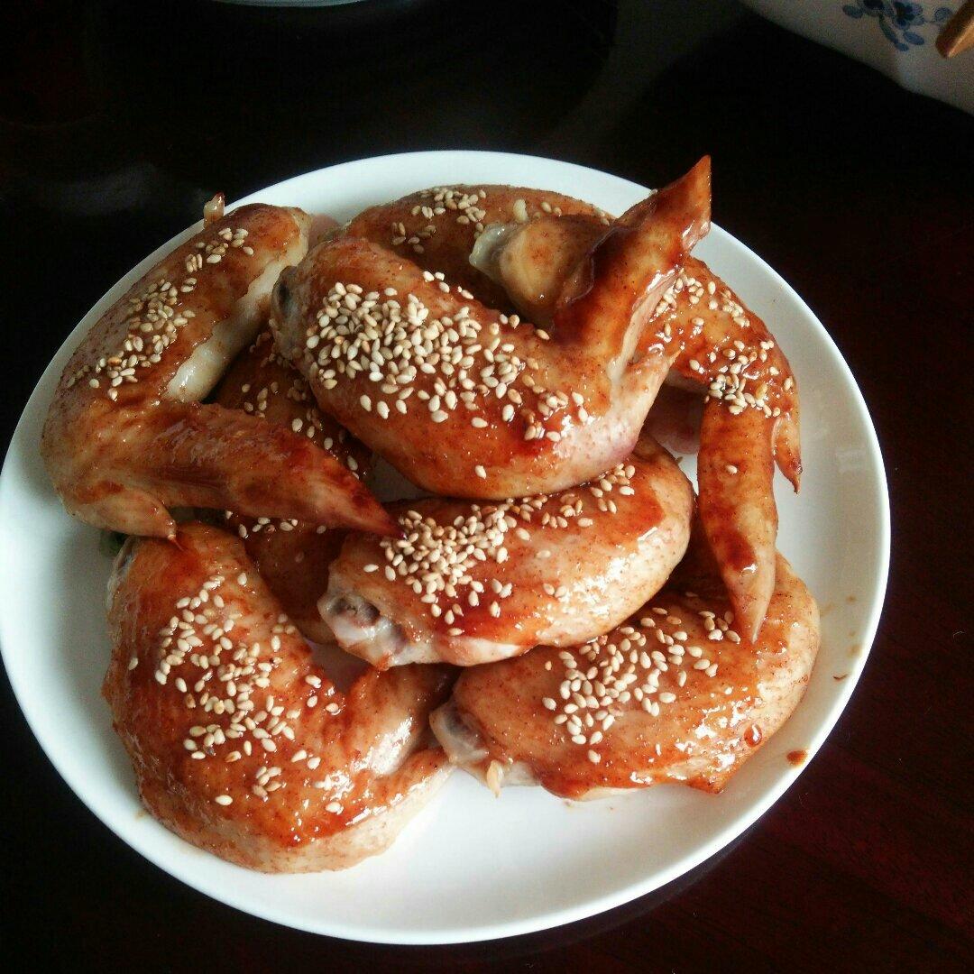 蜜汁鸡翅（烤箱）