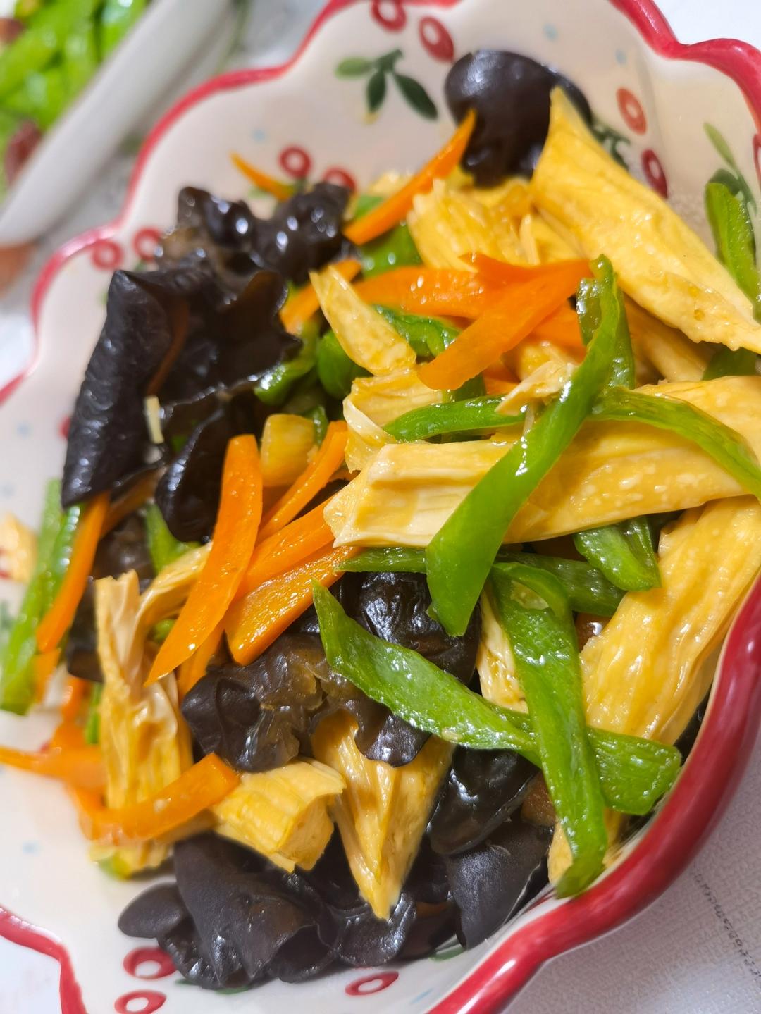 比肉还好吃的烧腐竹