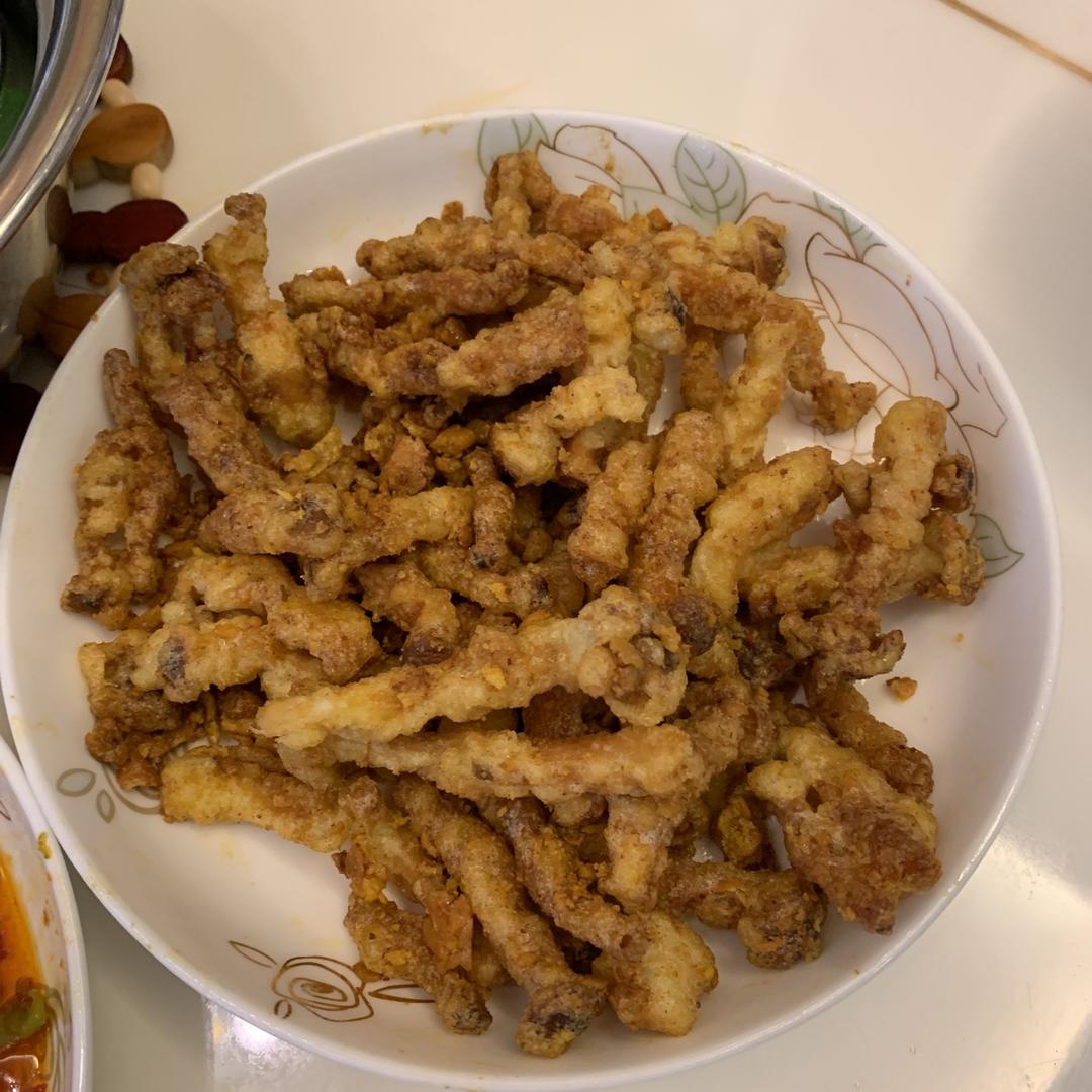 蛋黄焗蟹味菇
