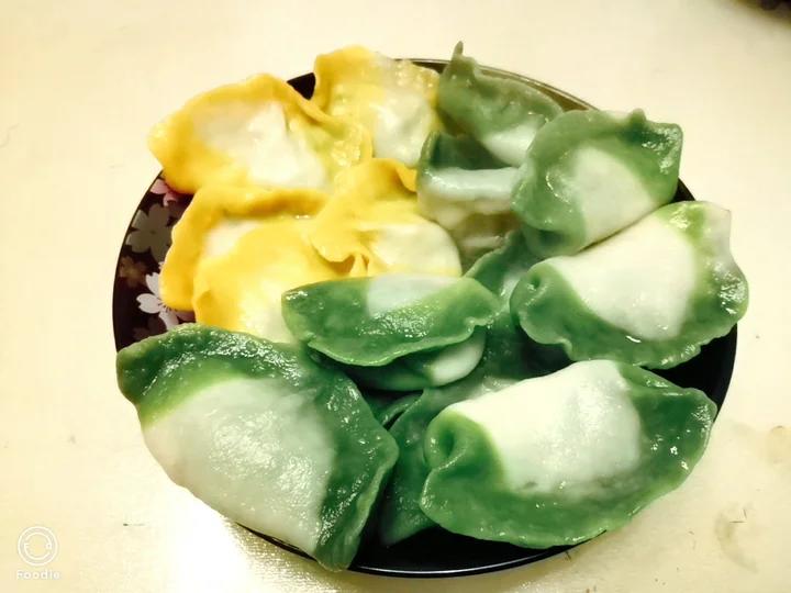 彩色水饺