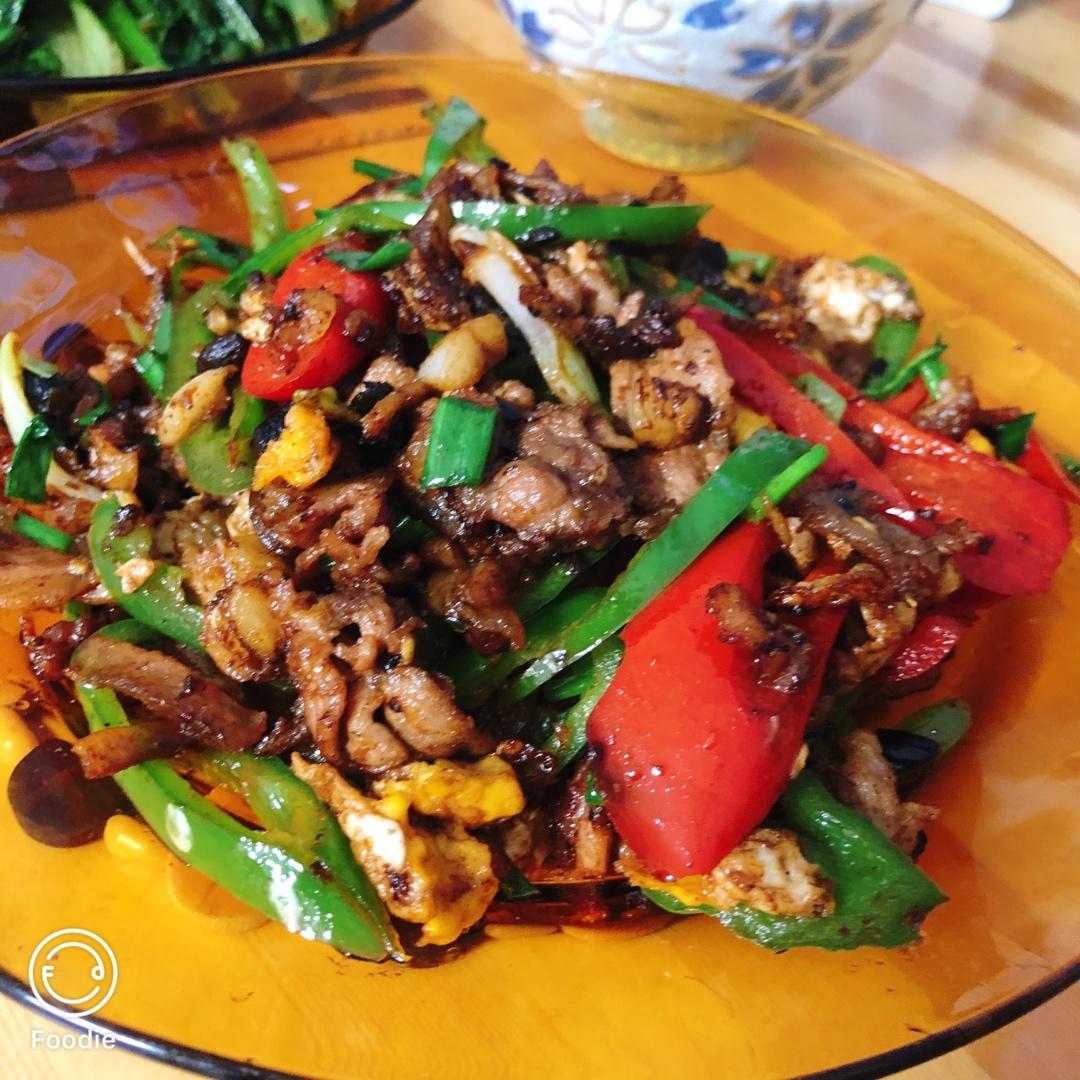 请给我十碗米饭的米饭杀手！辣椒炒肉！（小炒肉）