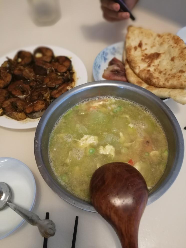 瓠子大虾汤