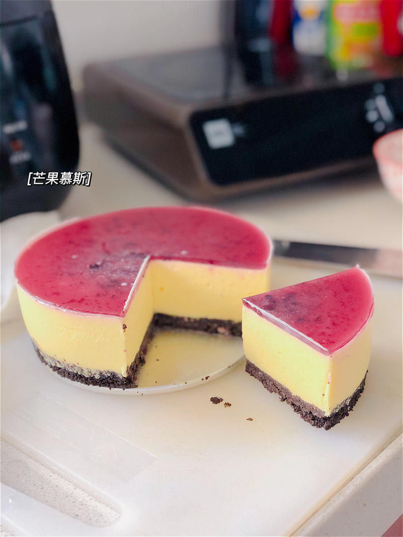 【视频】芒果慕斯（6寸） | 含镜面果胶配方