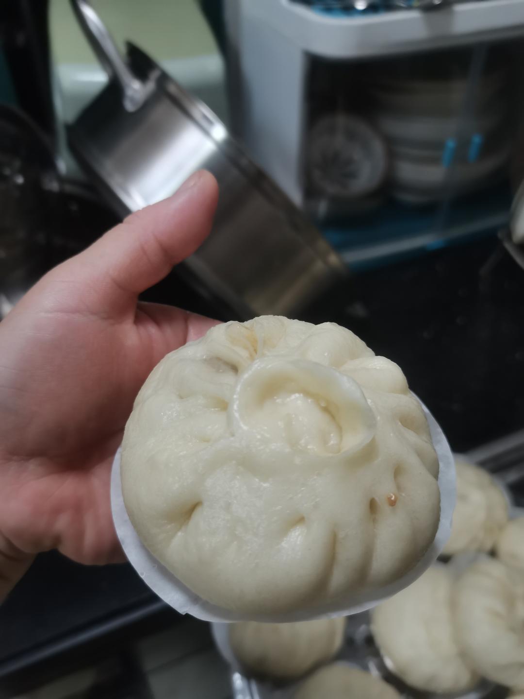 红糖包子，低筋面粉做的，特别松软！💯