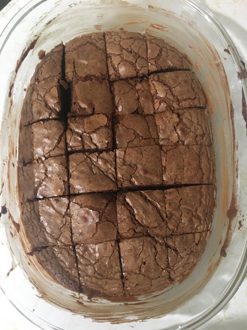 美式经典配方：巧克力布朗尼（The Perfect Brownies)