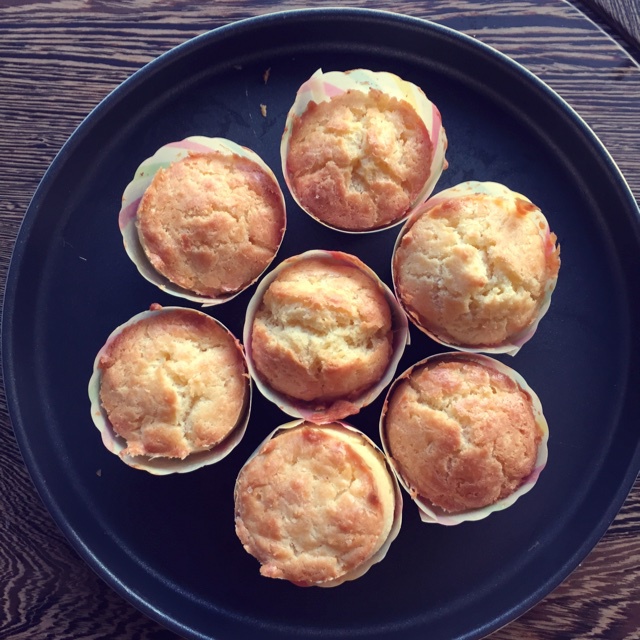 超瑗做的黄油纸杯蛋糕