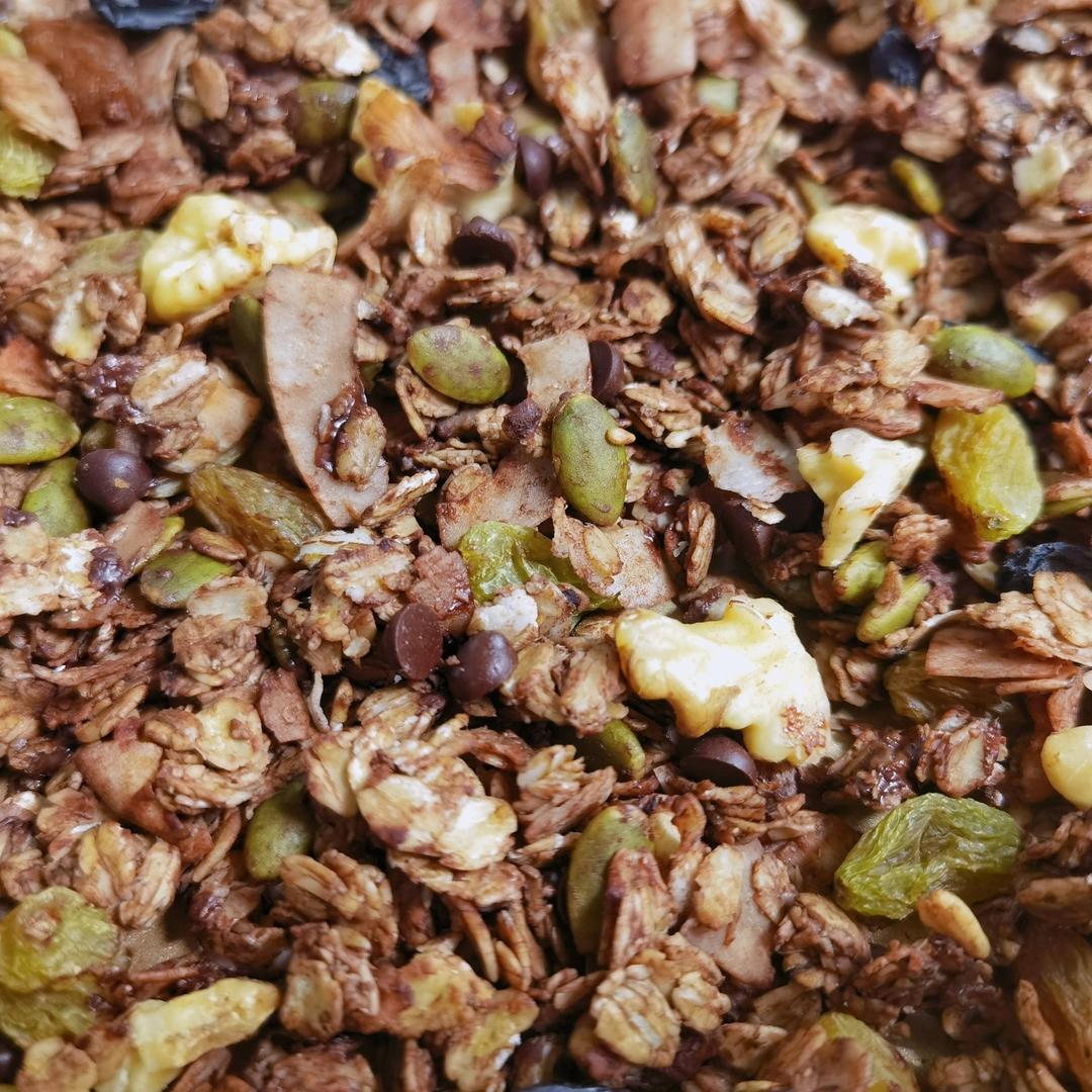 Today's breakfast 格兰诺拉脆麦片