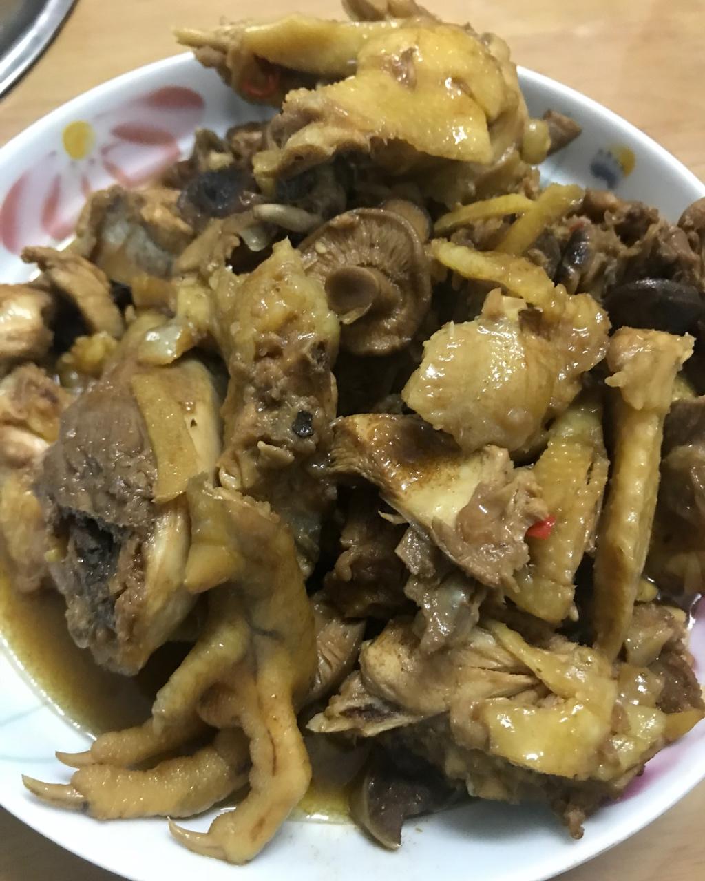 香菇炒鸡