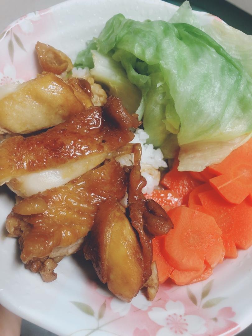 照烧鸡腿饭