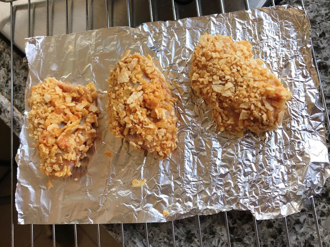 【薯片鸡翅】