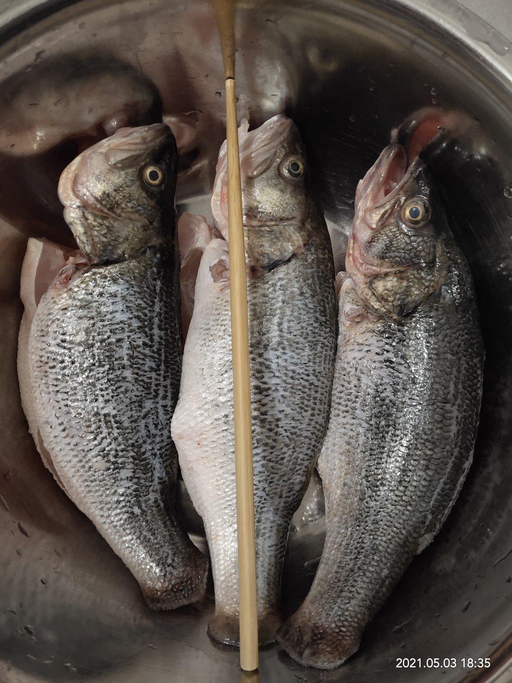 健身轻食：真正的清蒸鲈鱼！纯粹的！