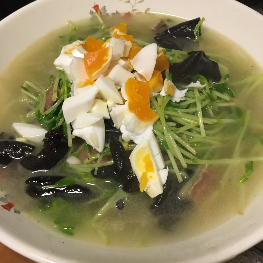 上汤豆苗