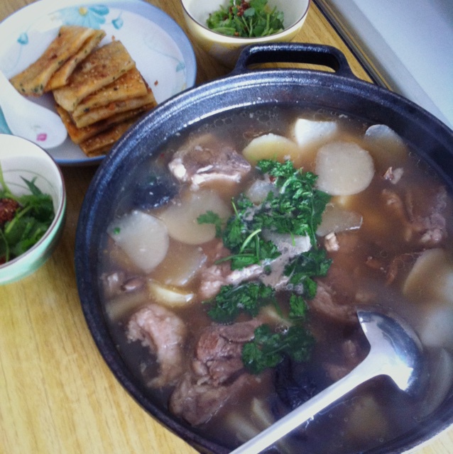 冬日御寒羊肉汤