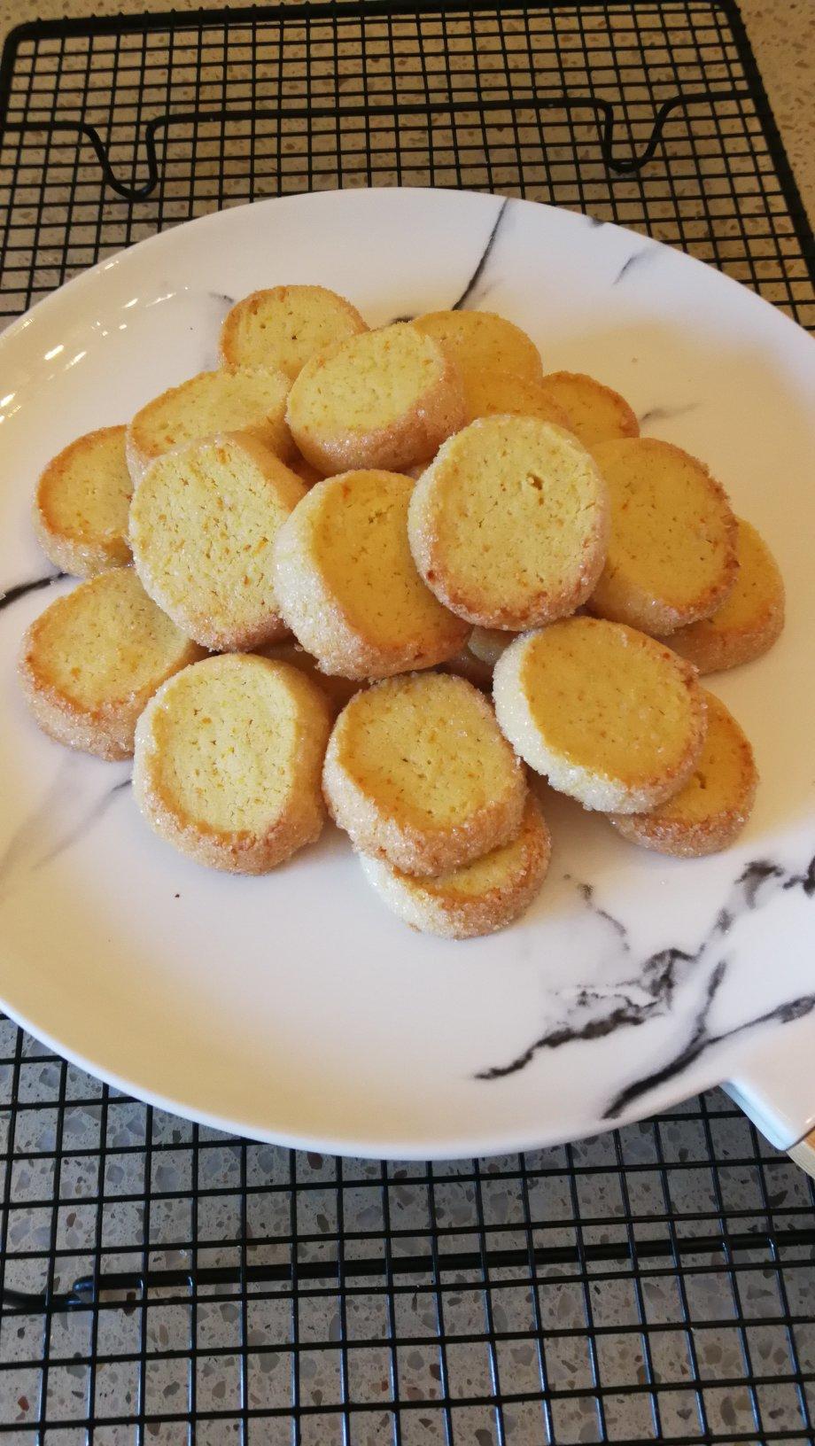 橙色钻石饼干