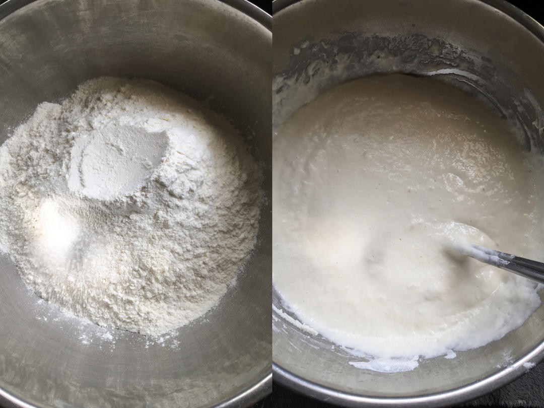 纯奶手撕吐司的做法 步骤1