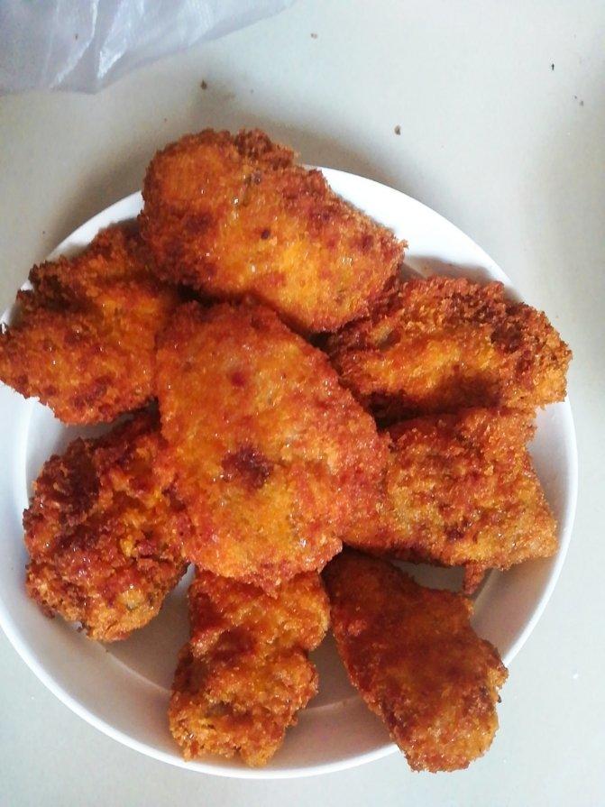 香脆辣味炸鸡翅