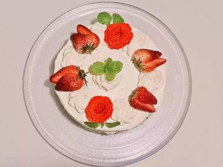 渐变蓝莓冻芝士蛋糕（免烤）