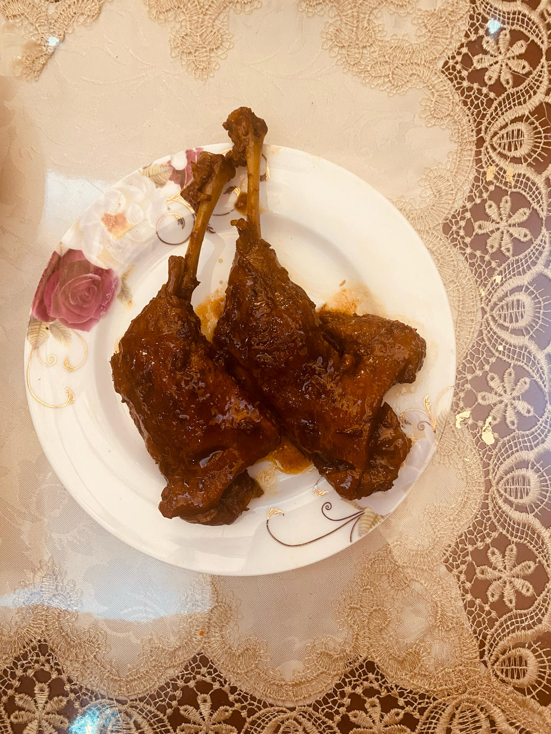 话梅鸭腿