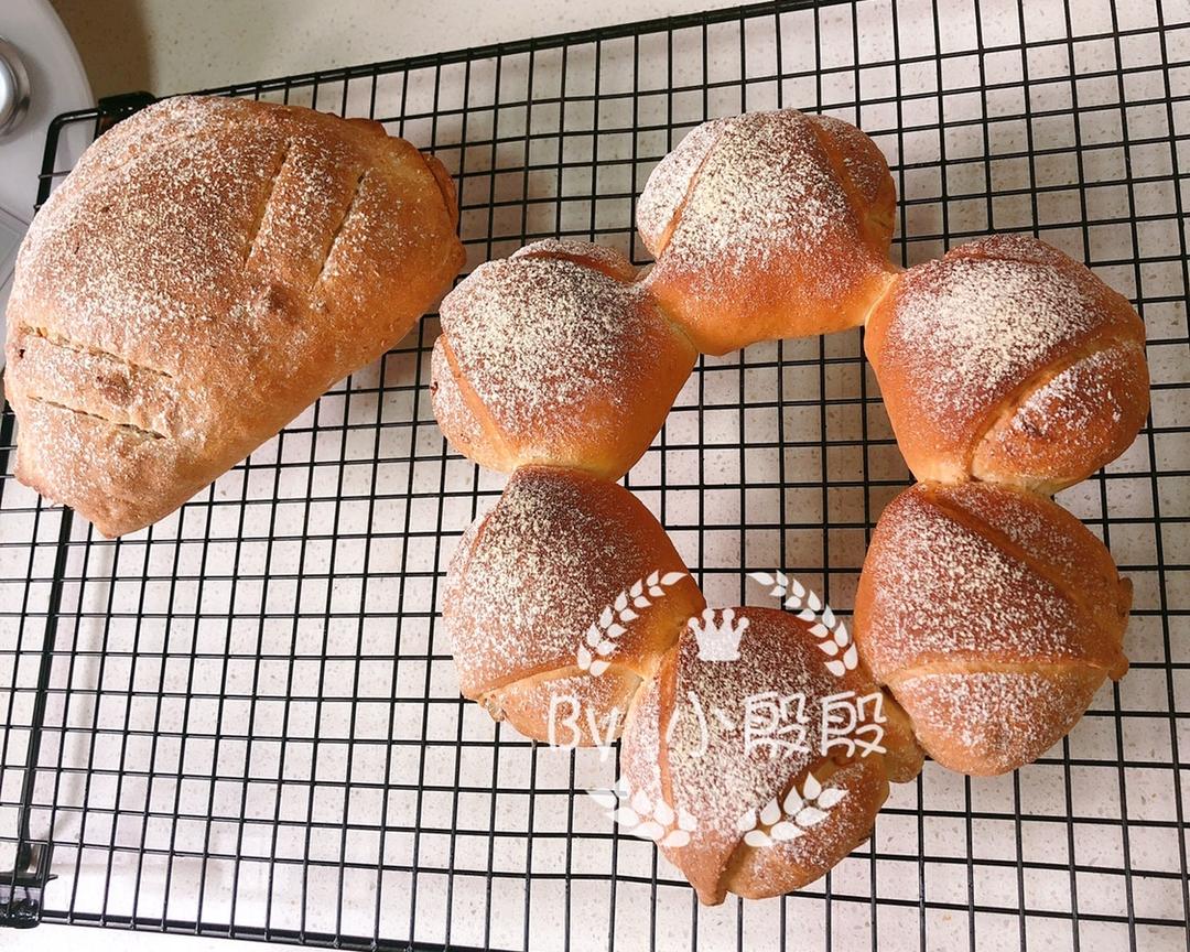 纯奶手撕吐司的做法 步骤1