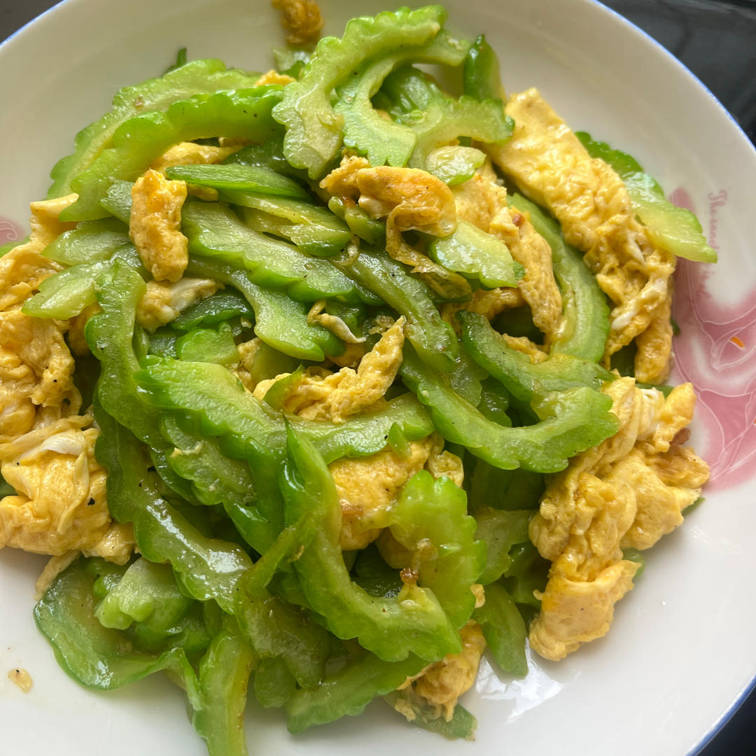 苦瓜炒蛋（清火菜）