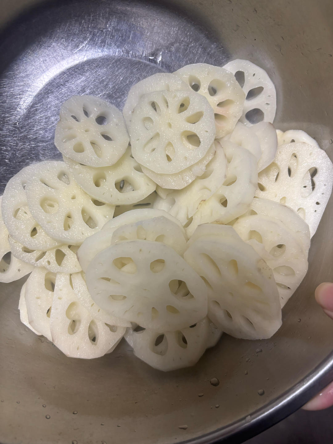 凉拌藕片