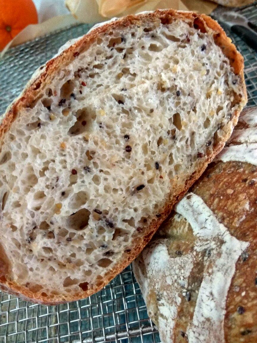 大船长高比克风炉之      天然酵母杂粮硬欧